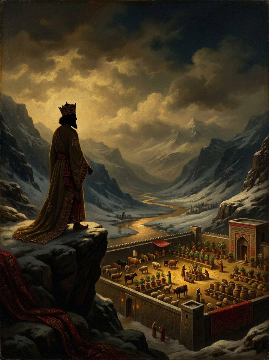 Yima prepares a refuge against deadly winter.