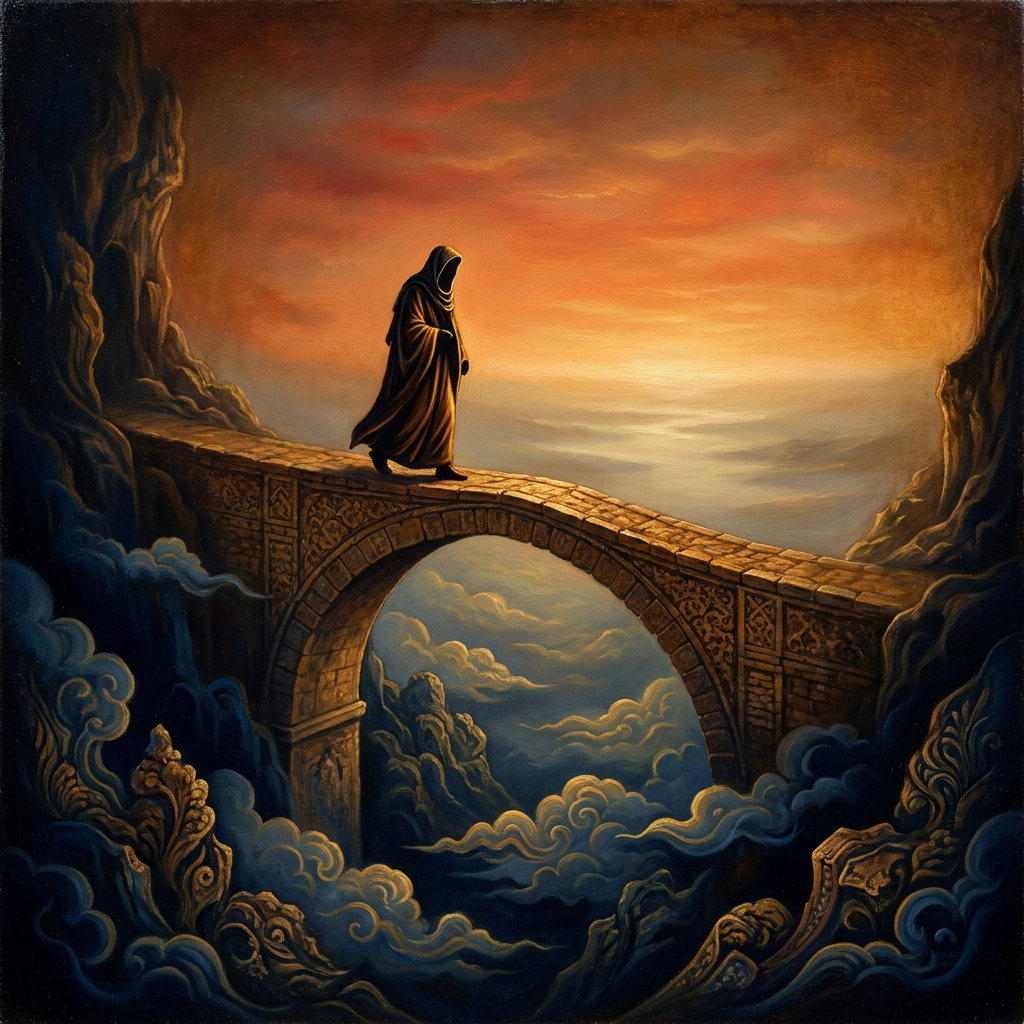 Every soul comes to the bridge.
