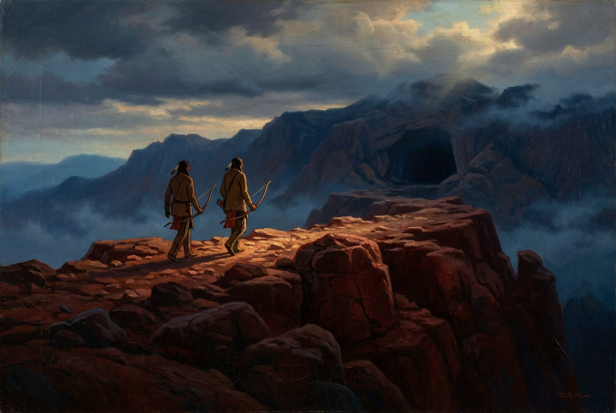 The twins go out to face monsters.